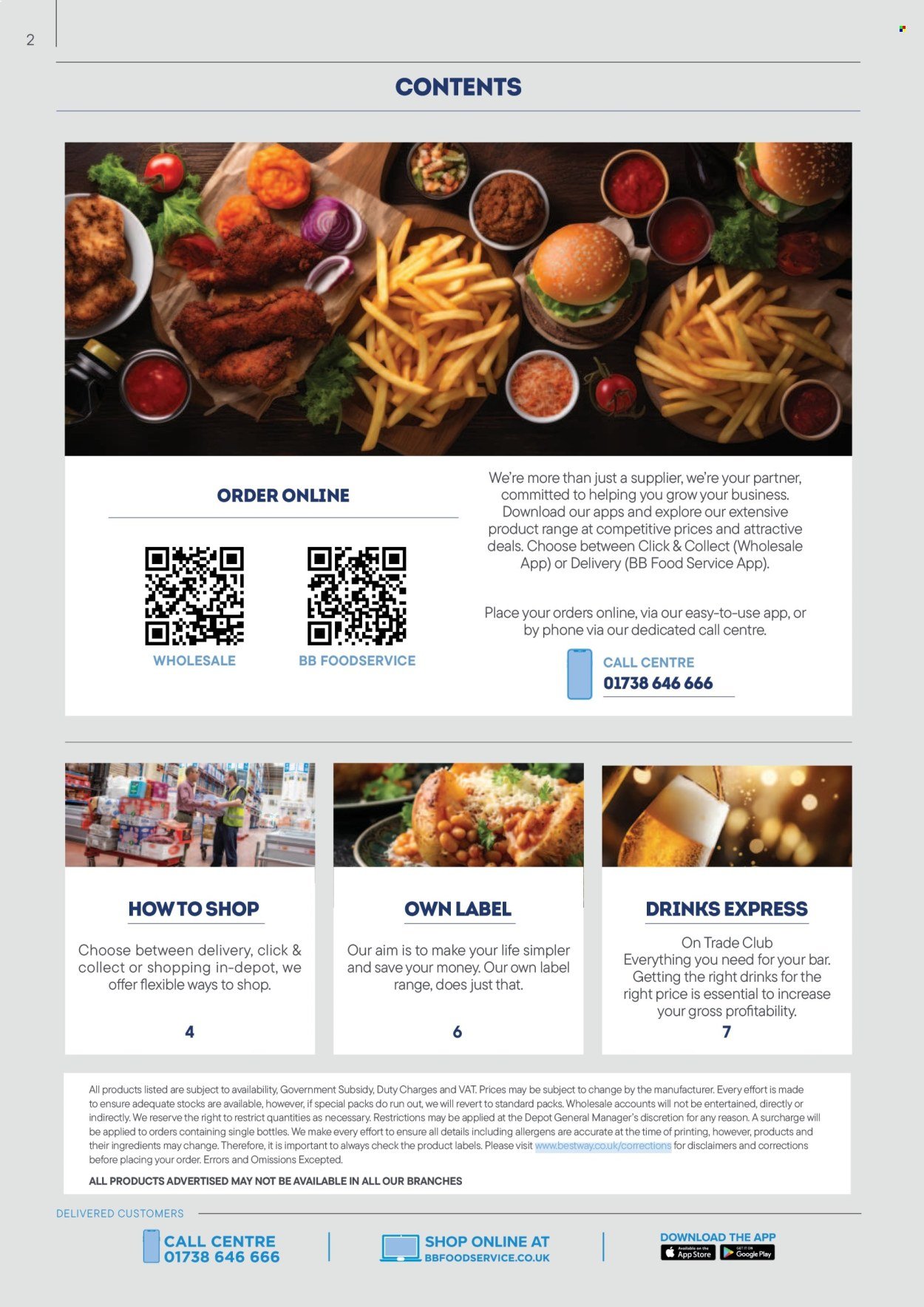 BESTWAY offer - Catering Range Guide (2025-09-01 - 2026-02-28) | 2