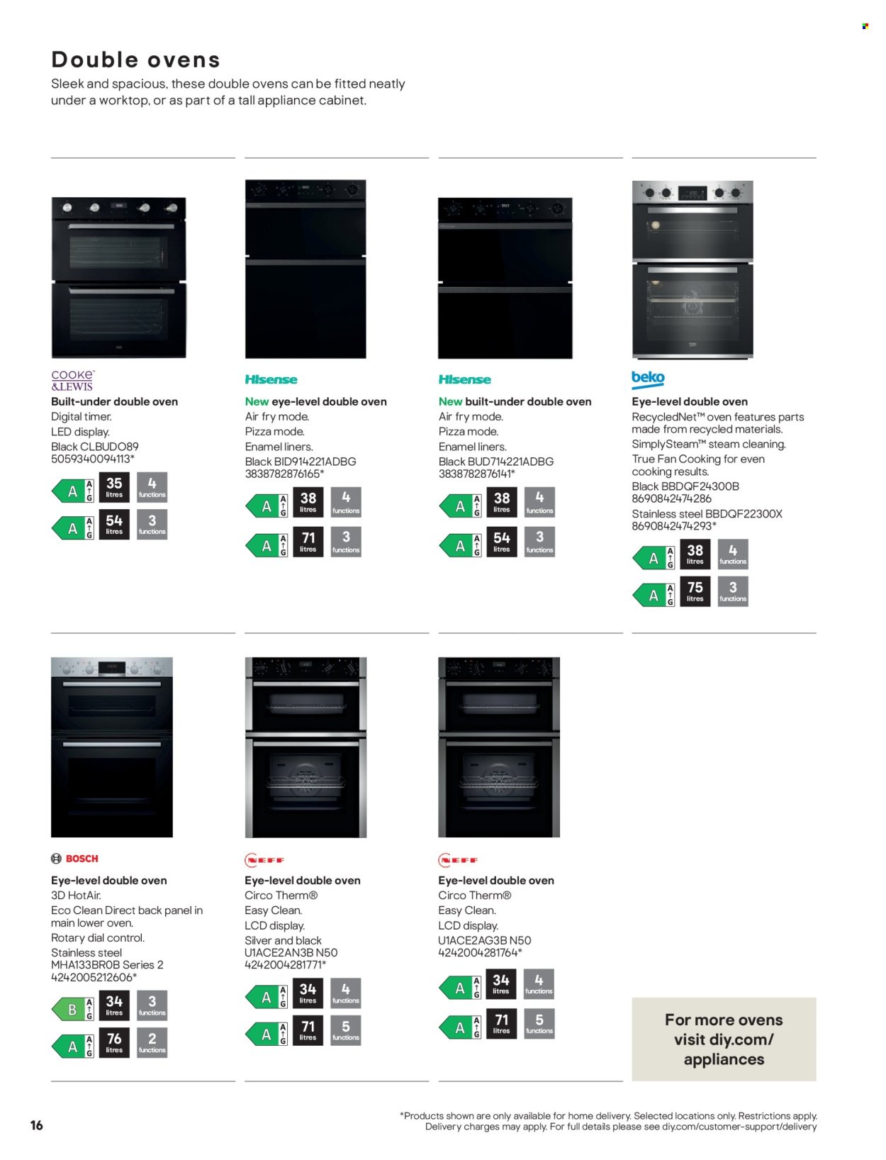 B&Q offer - Appliances