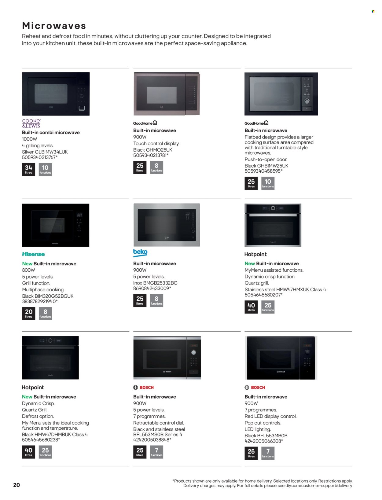 B&Q offer - Appliances