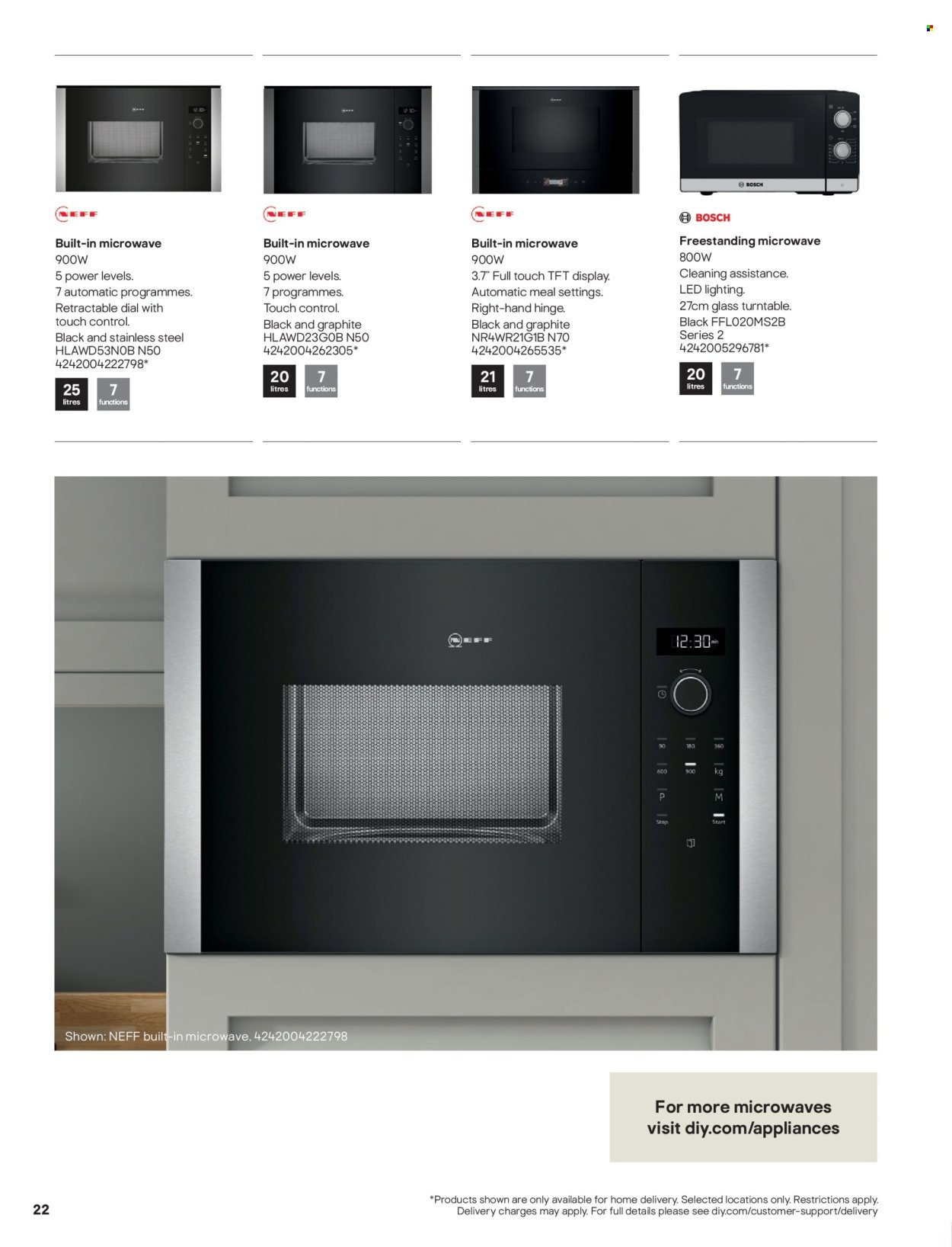B&Q offer - Appliances