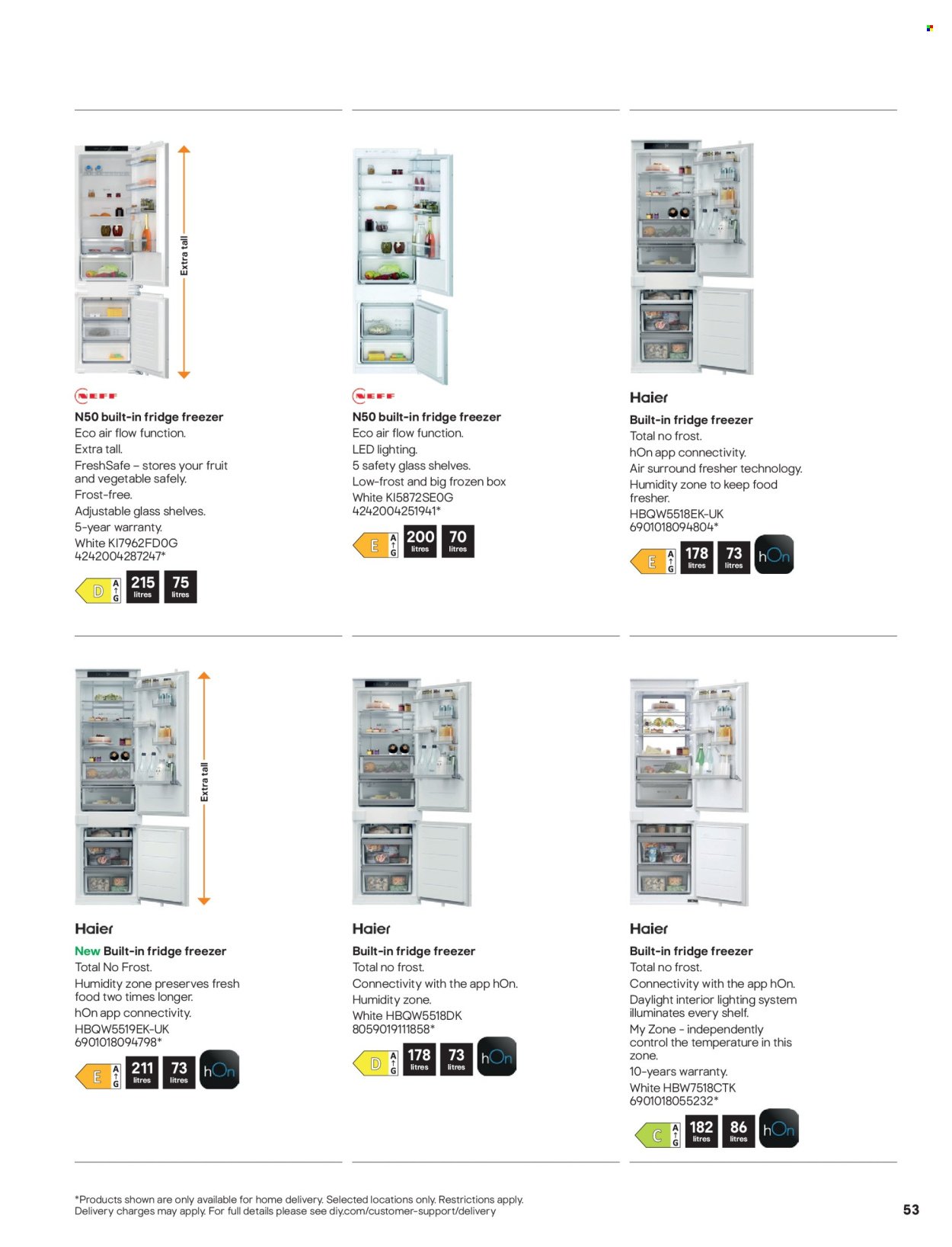 B&Q offer - Appliances