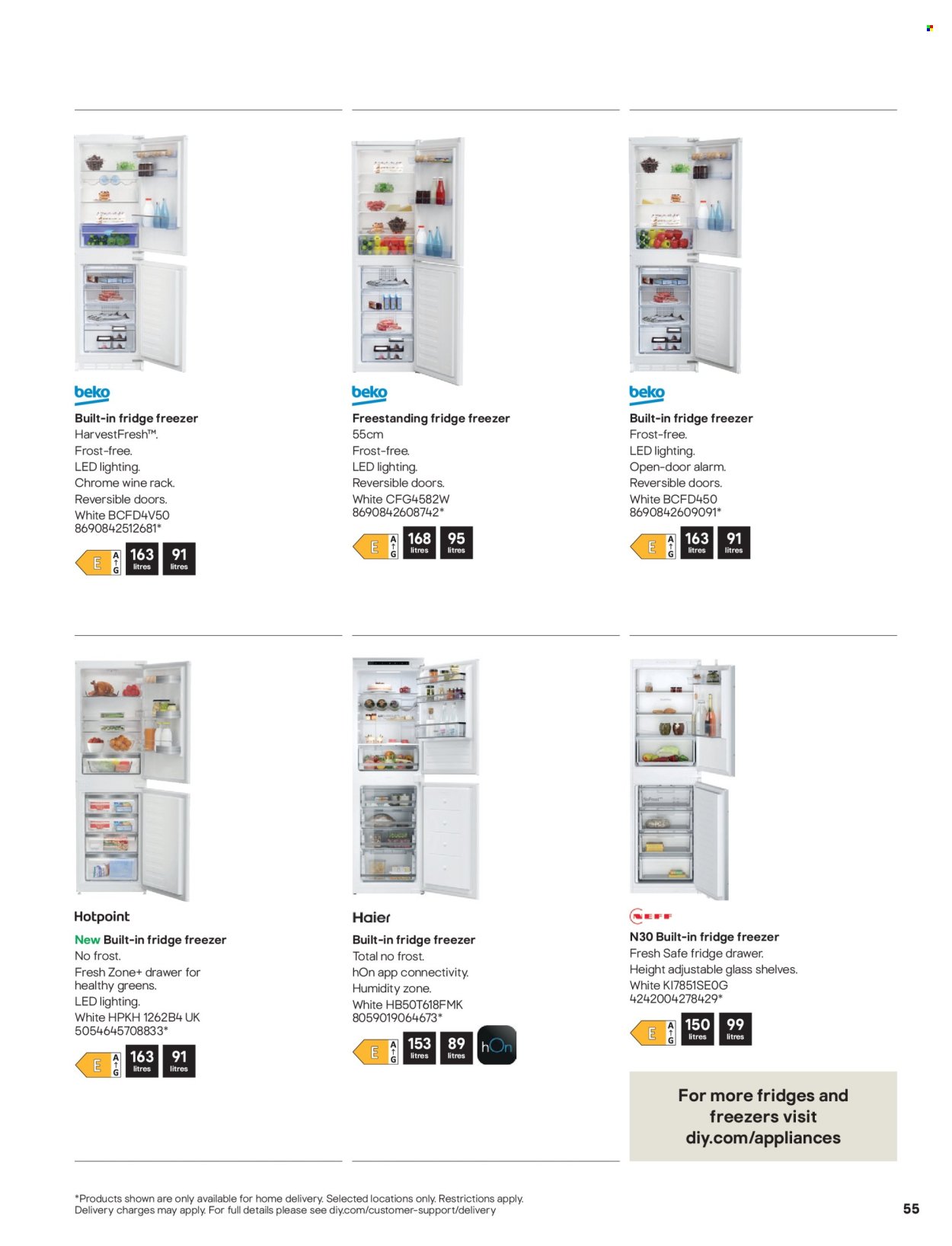 B&Q offer - Appliances