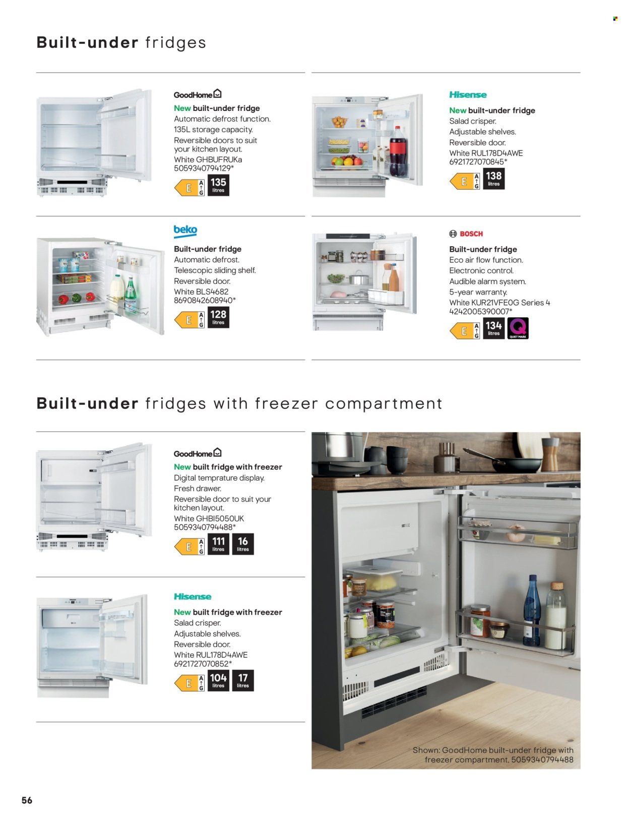 B&Q offer - Appliances