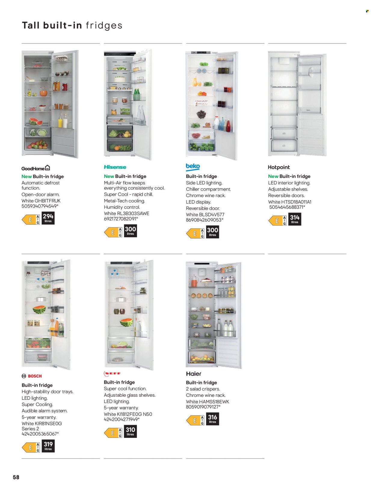 B&Q offer - Appliances