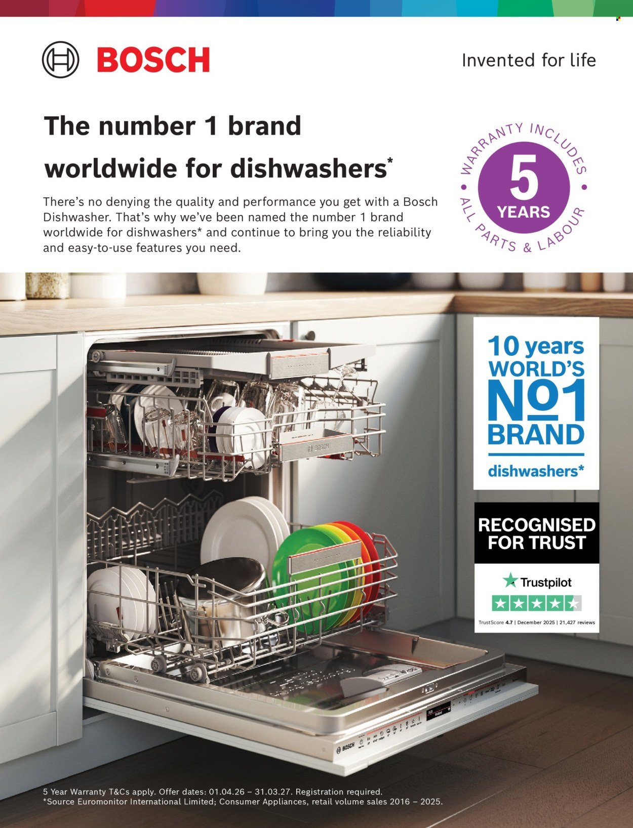B&Q offer - Appliances