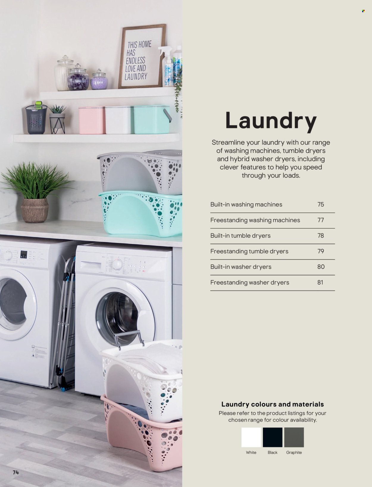 B&Q offer - Appliances