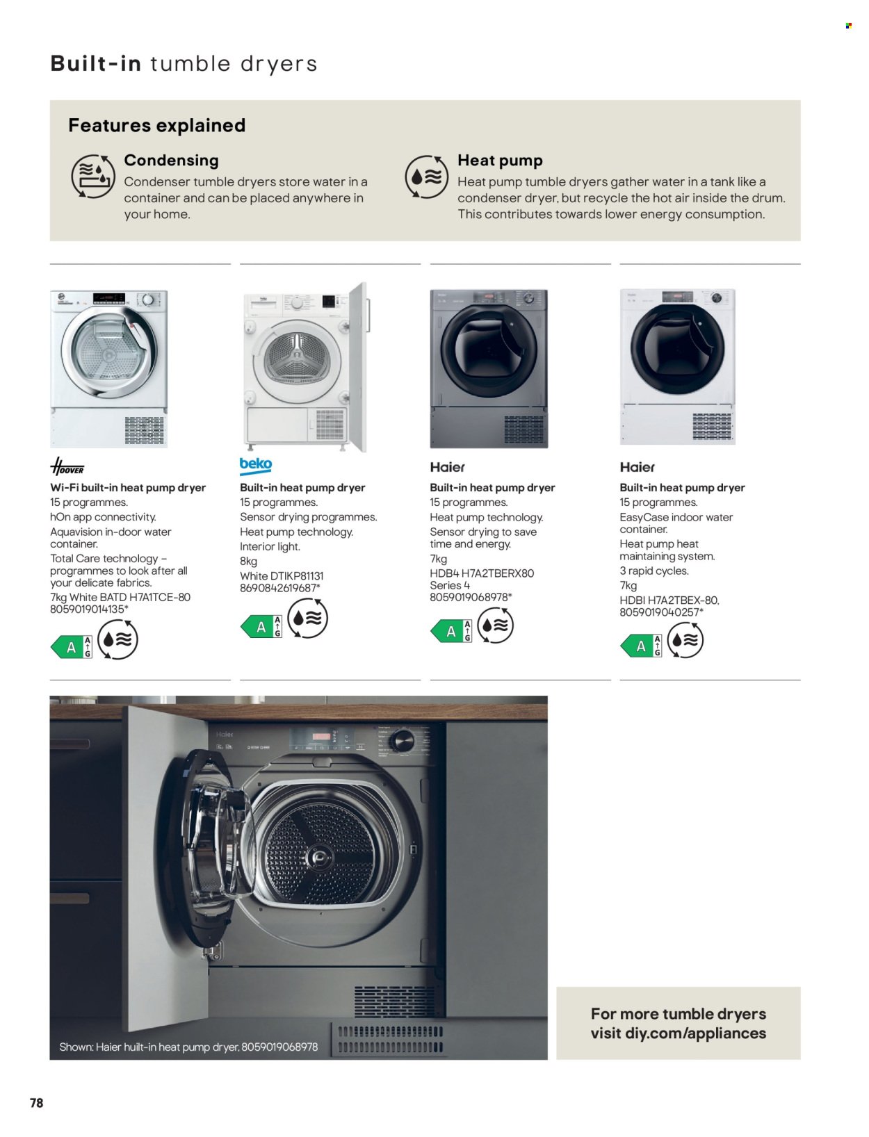 B&Q offer - Appliances