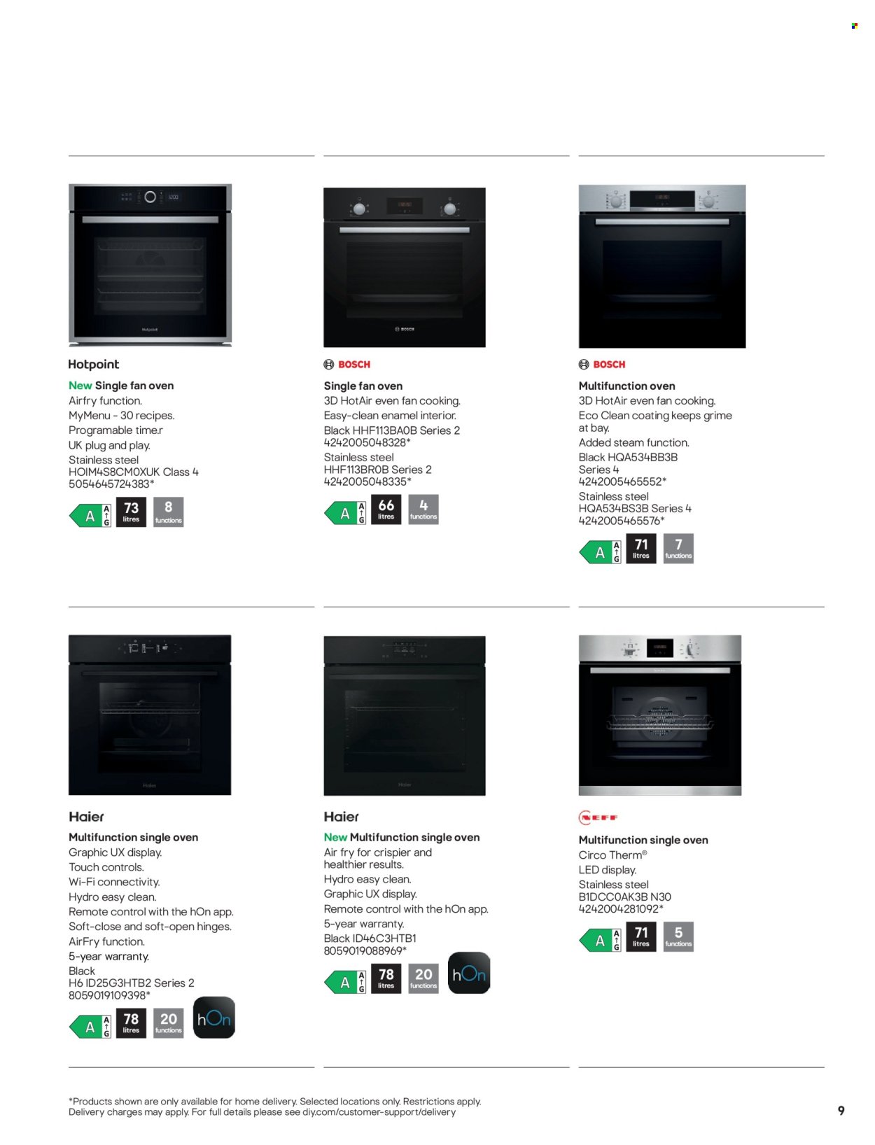B&Q offer - Appliances