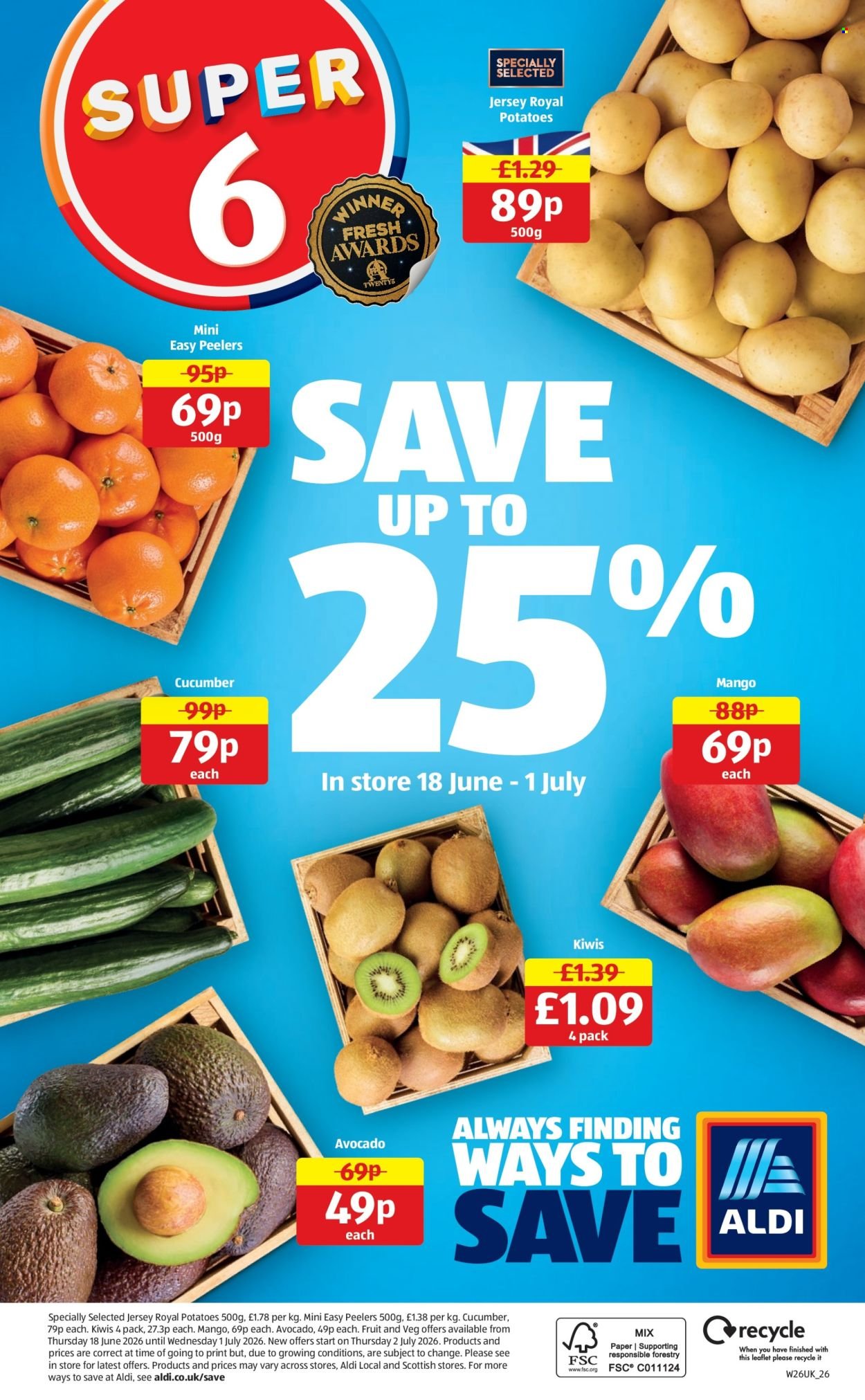 ALDI offer - From 25 Jun 2026