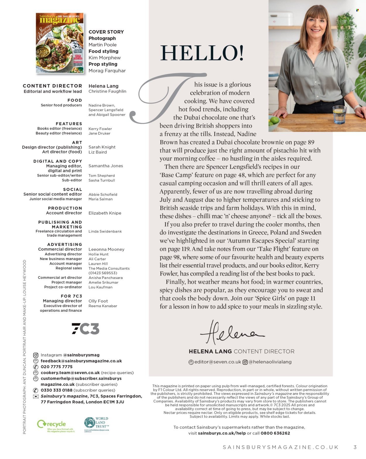 SAINSBURY'S offer - Magazine - August (2025-08-01 - 2025-08-31) | 3