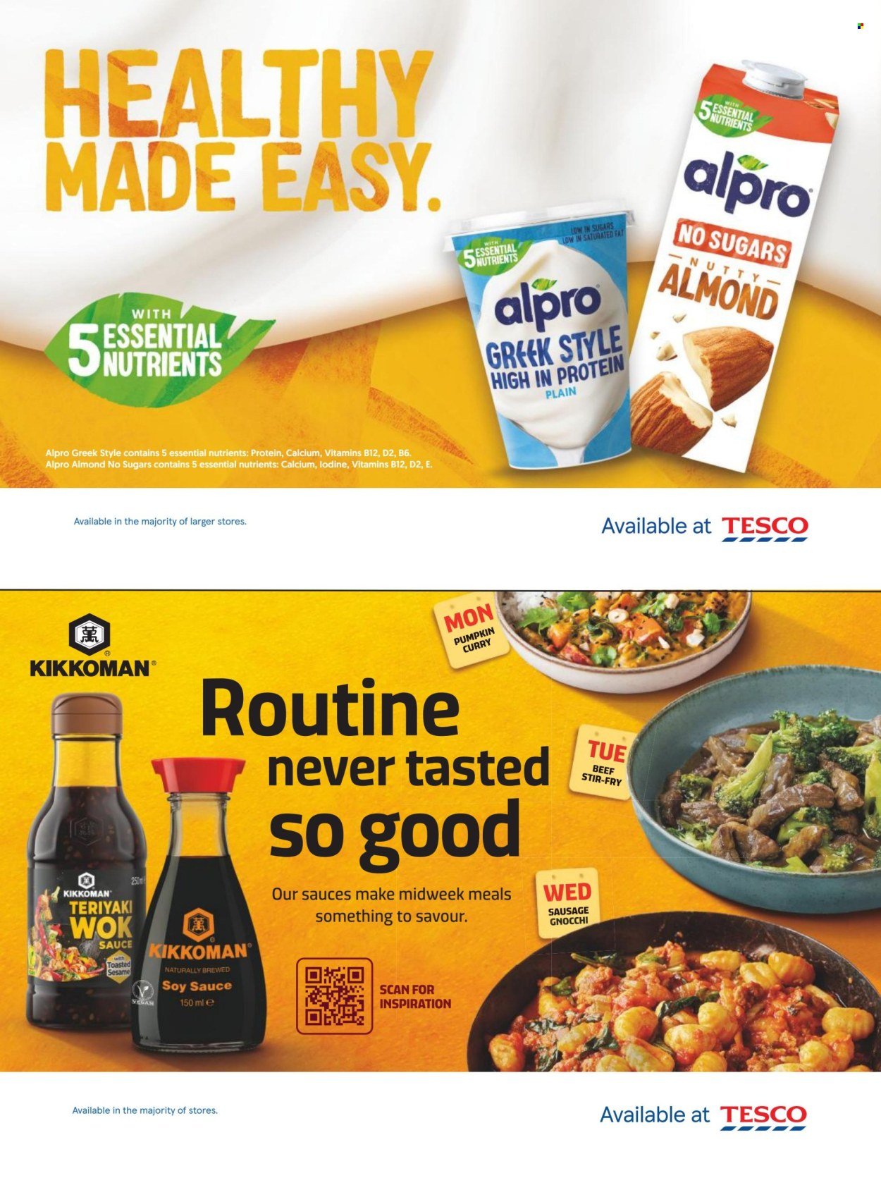 TESCO offer - From 1 Sept 2026