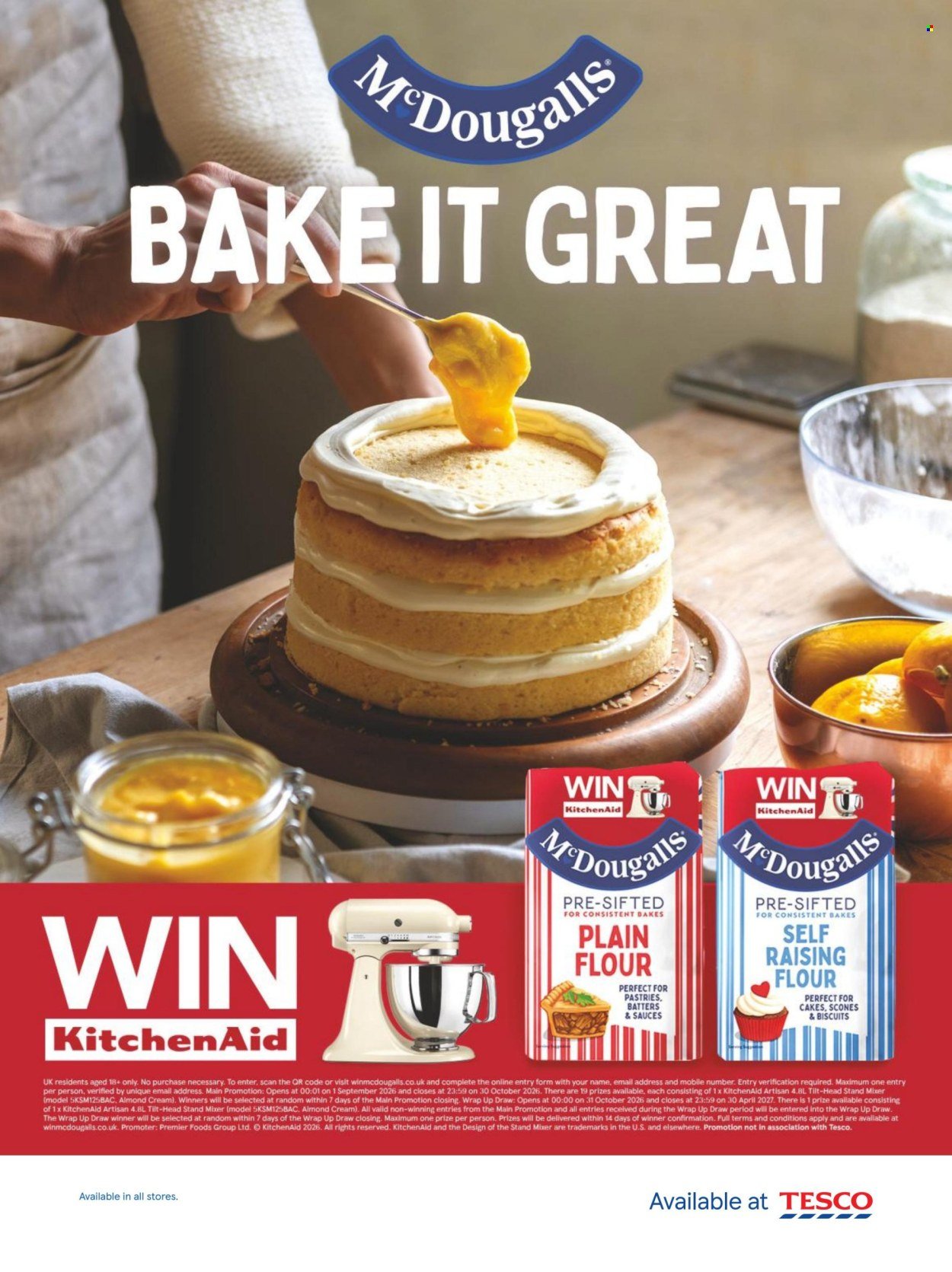 TESCO offer - From 1 Sept 2026