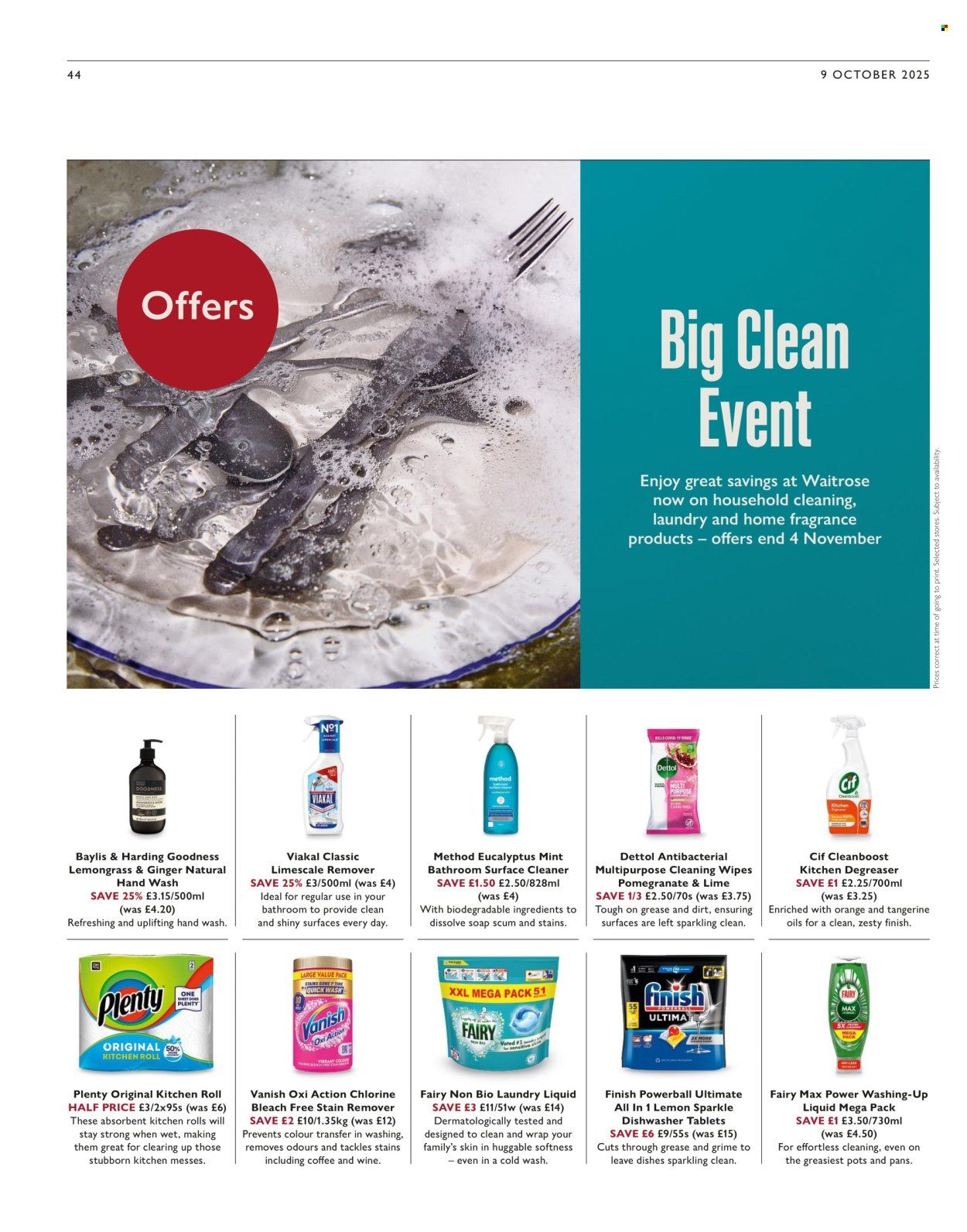 WAITROSE offer - Weekend (2025-10-09) | 44