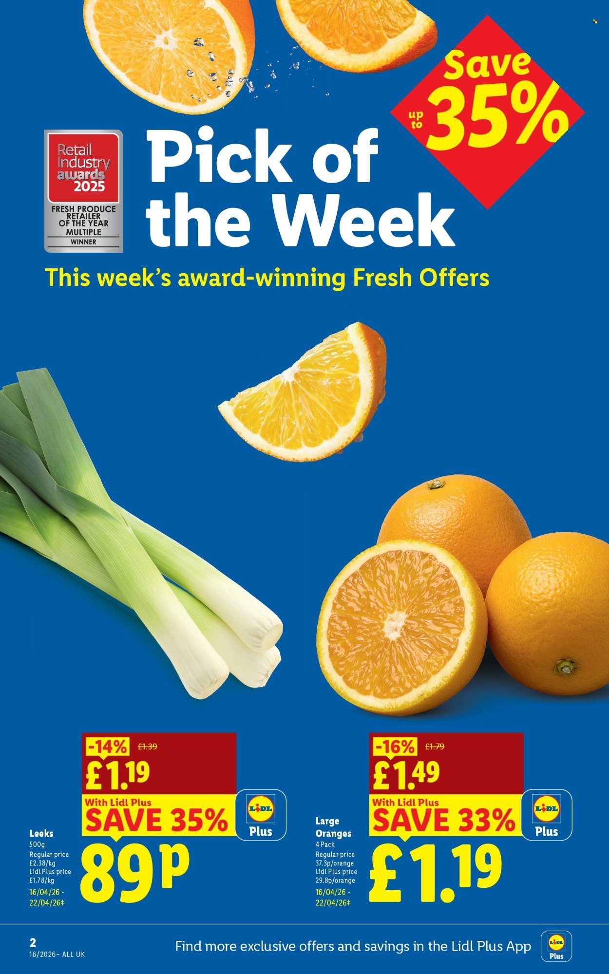 LIDL offer - Local Weekly Leaflet (2026-04-16 - 2026-04-22) | 2