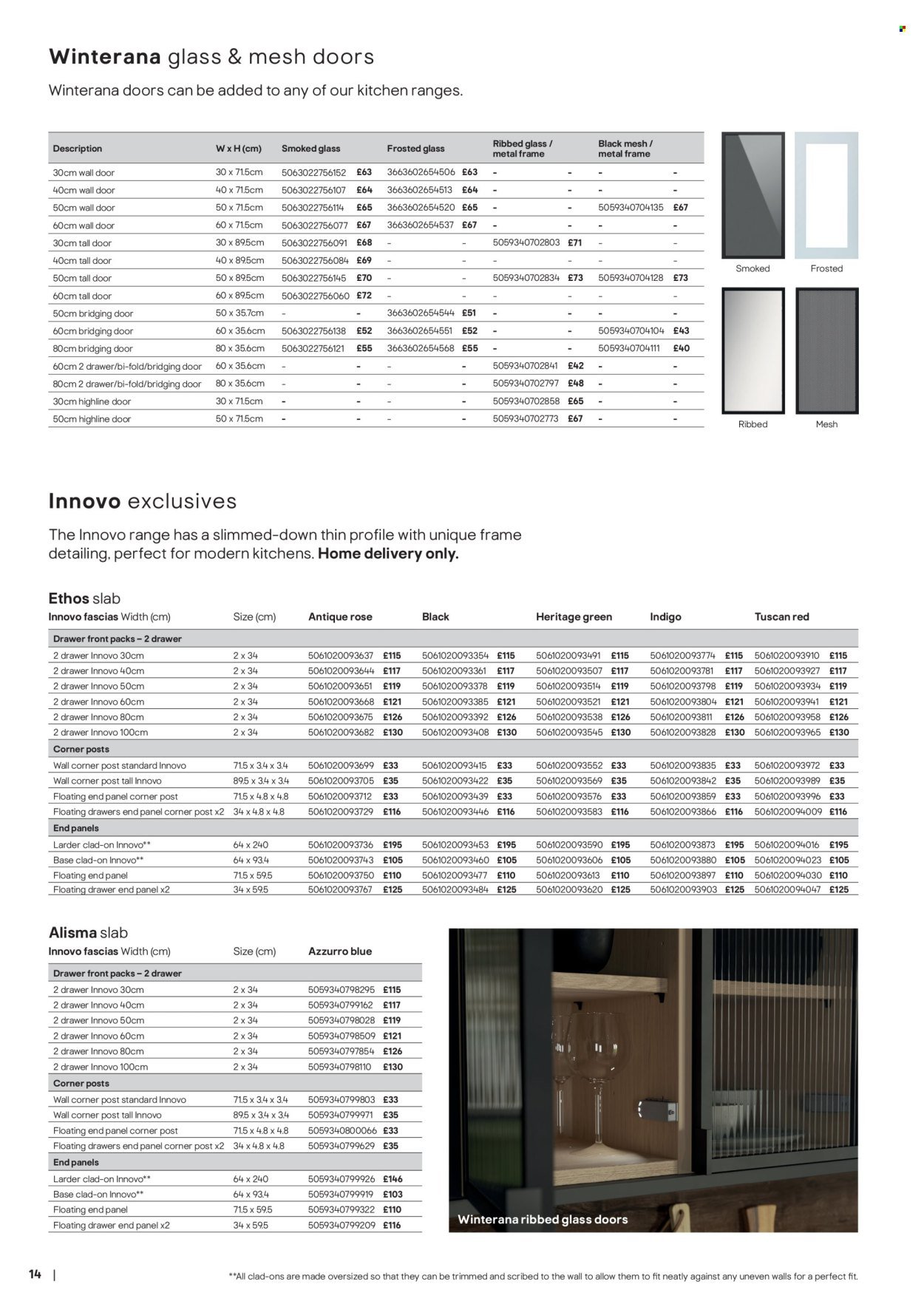 B&Q offer - Kitchens product & cabinetry price list (2025-10-31) | 14