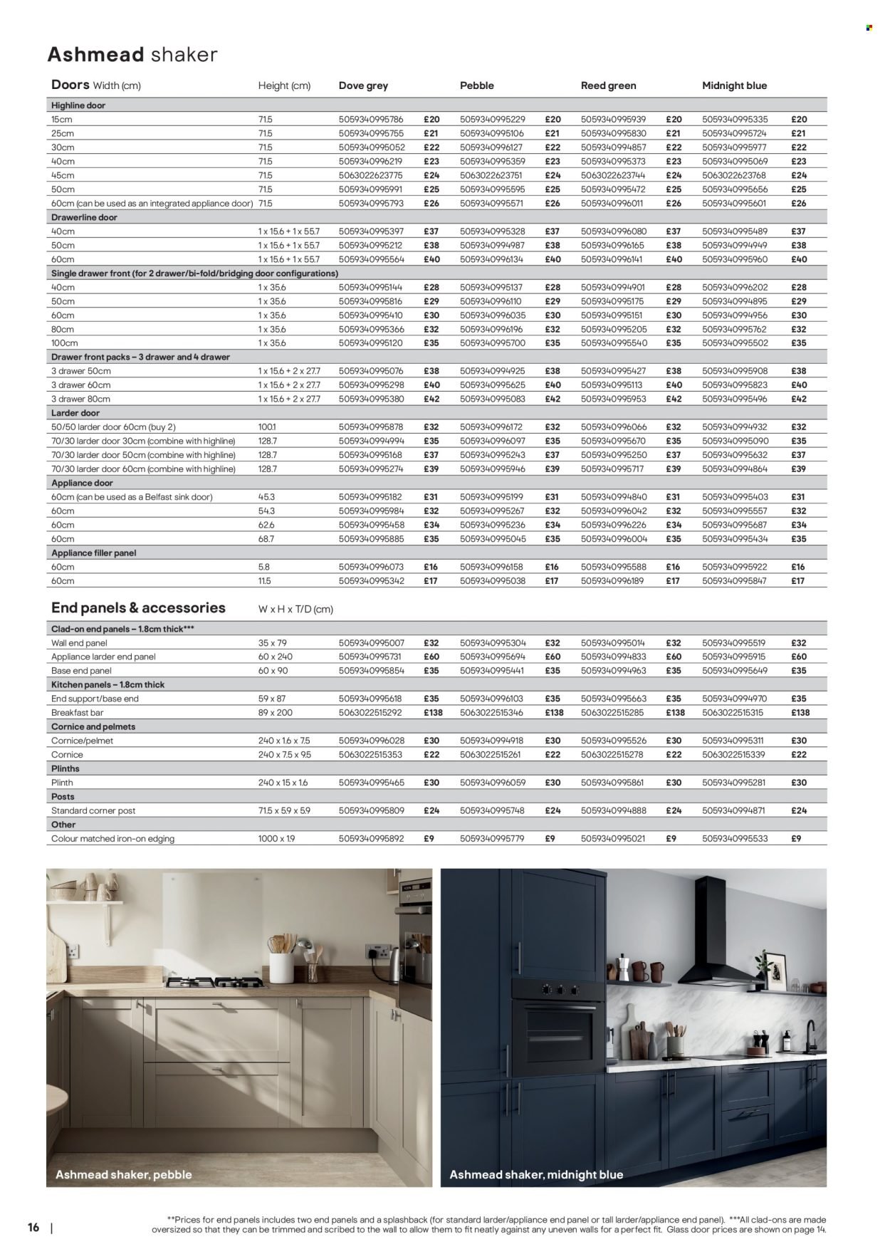 B&Q offer - Kitchens product & cabinetry price list (2025-10-31) | 16