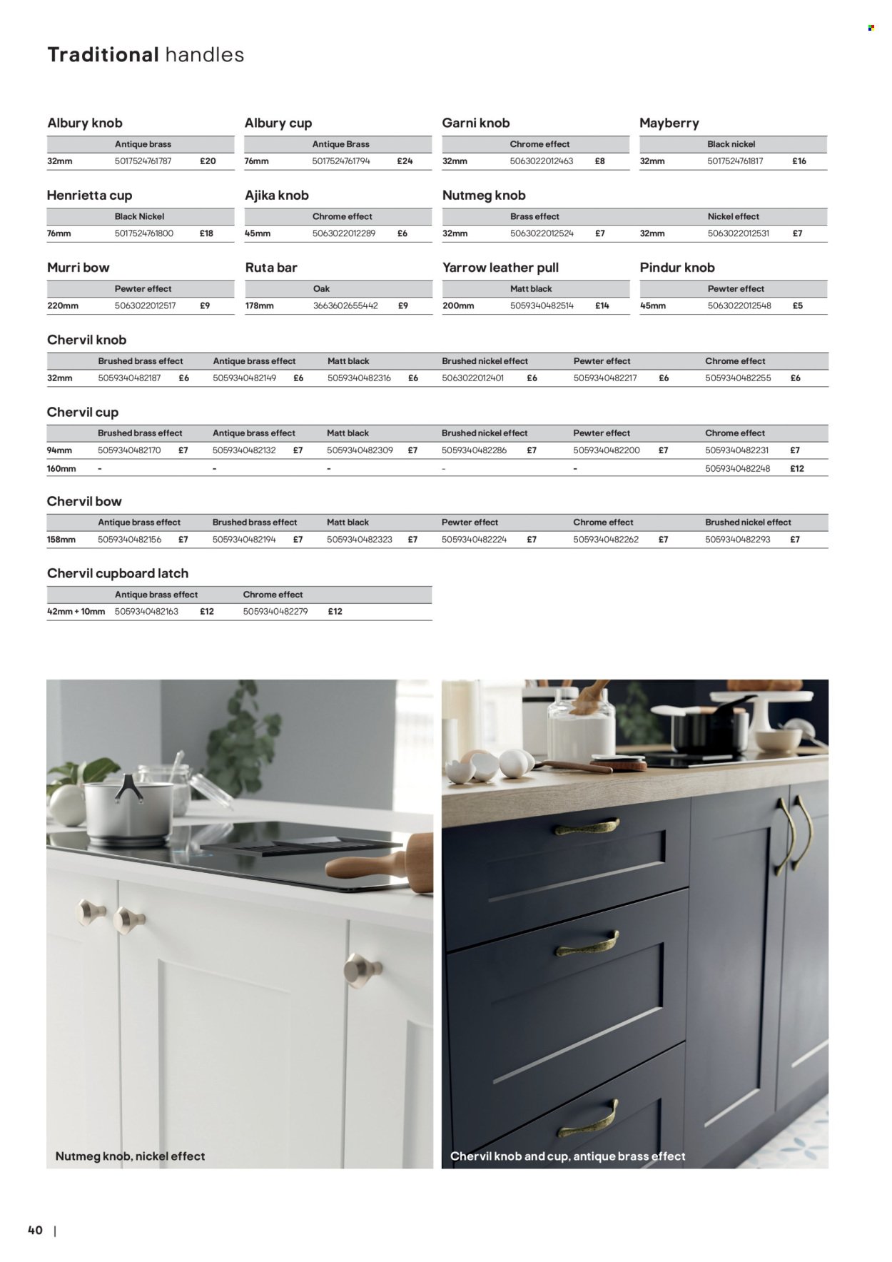 B&Q offer - Kitchens product & cabinetry price list (2025-10-31) | 40