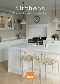 B&Q offer - Kitchens product & cabinetry price list (2025-10-31)