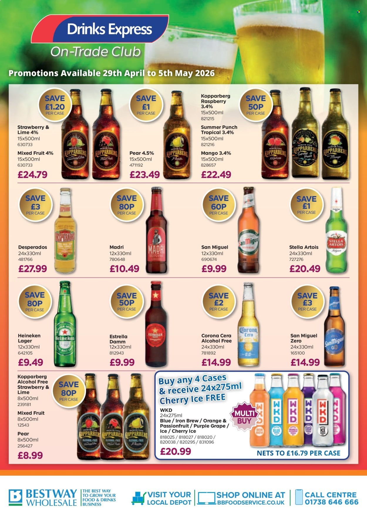 BESTWAY offer - Drink Express Trade Week (2026-04-29 - 2026-05-05) | 2