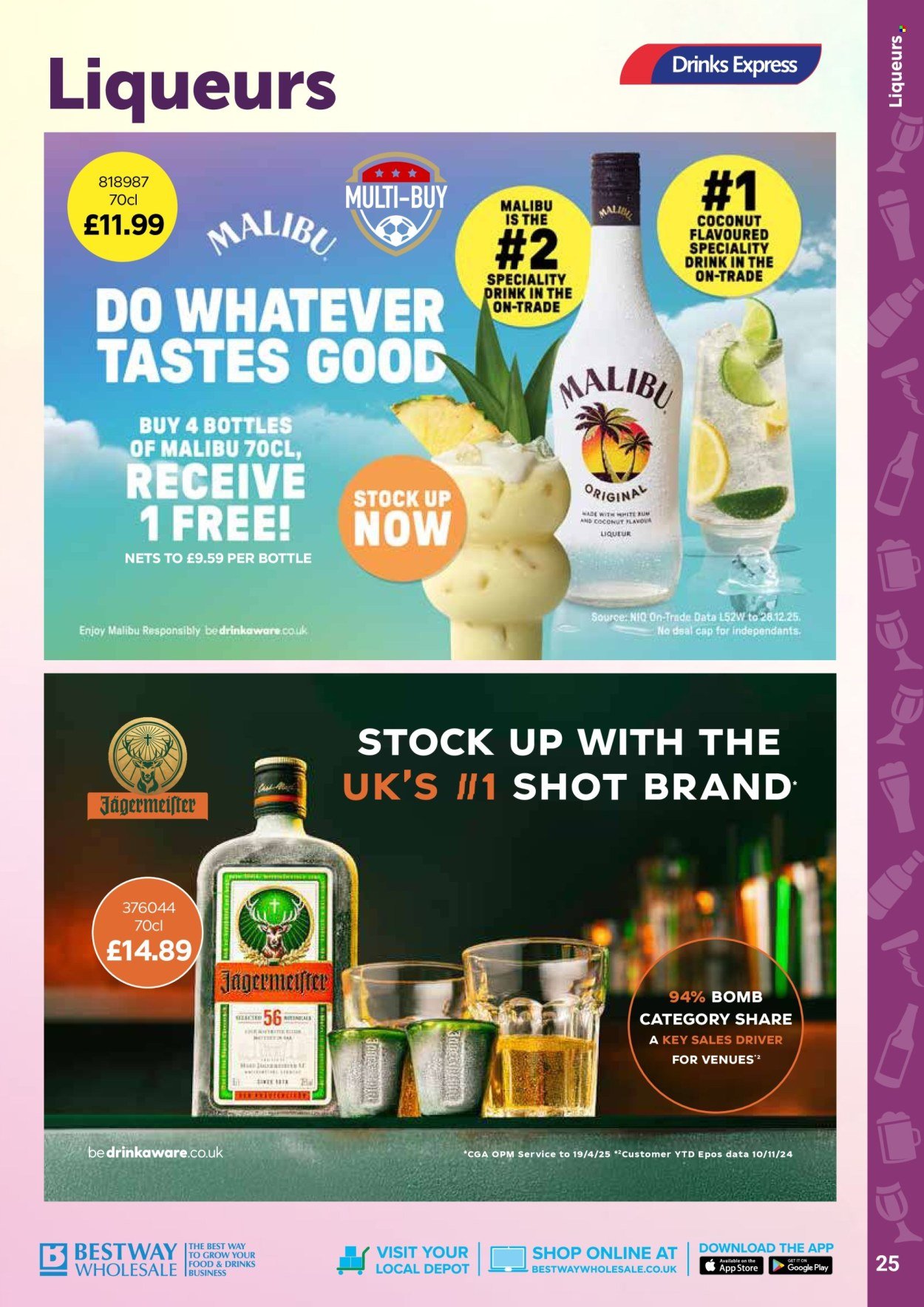 BESTWAY offer - Drink Express