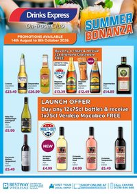 BESTWAY offer - Drink Express