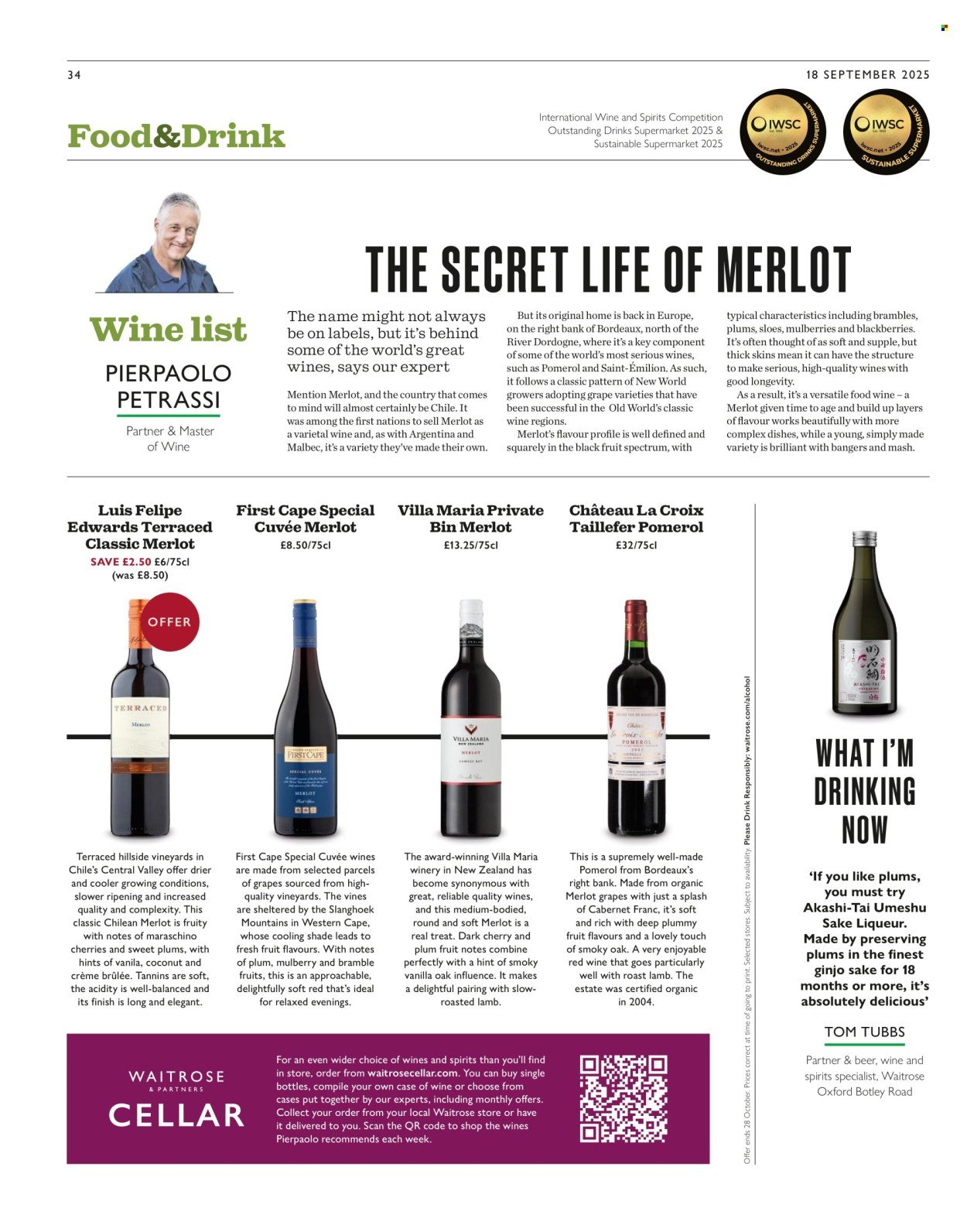 WAITROSE offer - Weekend (2025-09-18) | 34