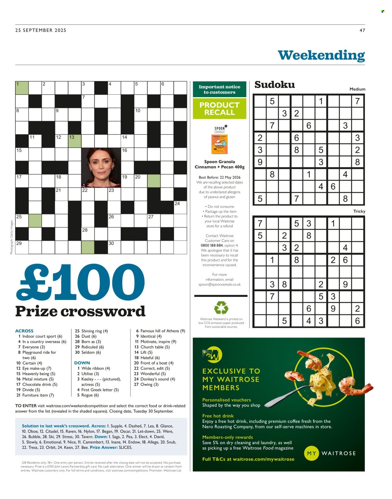 WAITROSE offer - Weekend (2025-09-28) | 47
