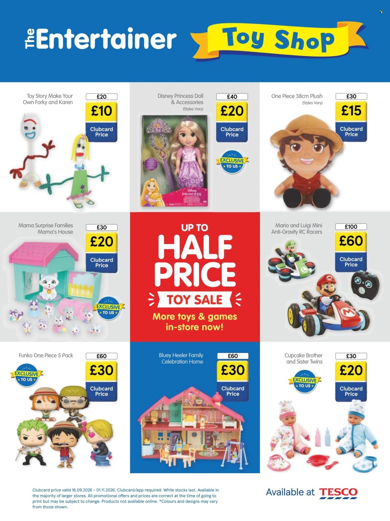 TESCO offer - From 1 Oct 2026