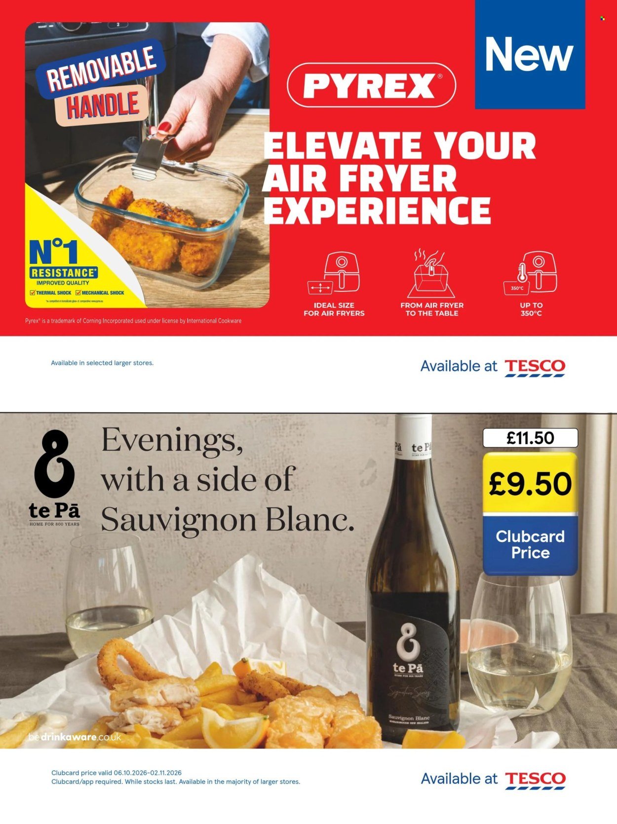 TESCO offer - From 1 Oct 2026