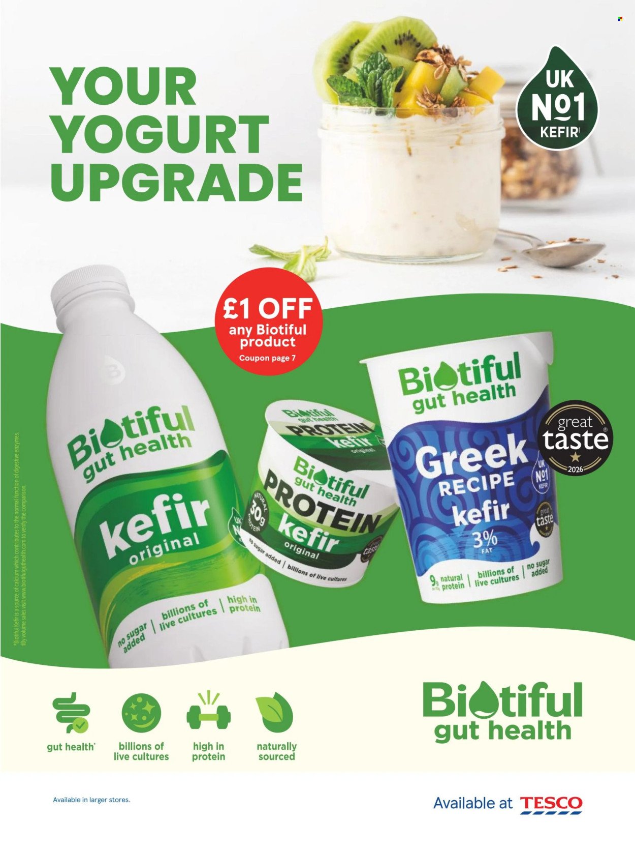 TESCO offer - From 1 Oct 2026