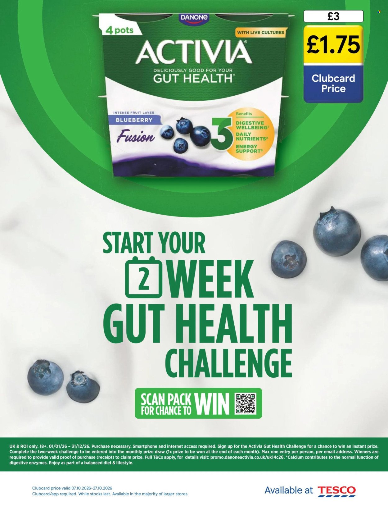 TESCO offer - From 1 Oct 2026