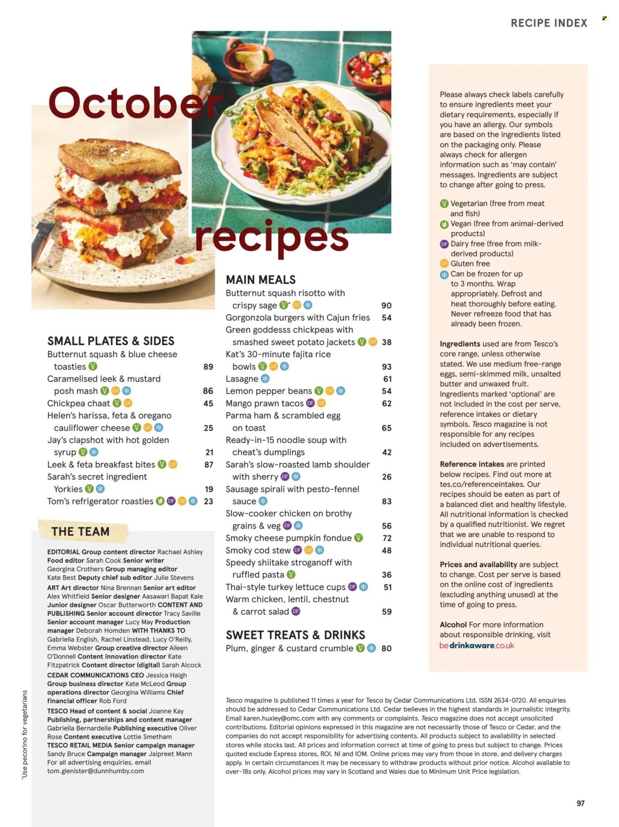TESCO offer - From 1 Oct 2026