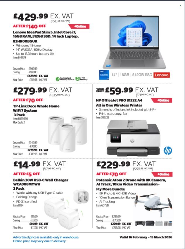 COSTCO offer - From 16 Feb 2026 (2026-02-16 - 2026-03-15) | 5