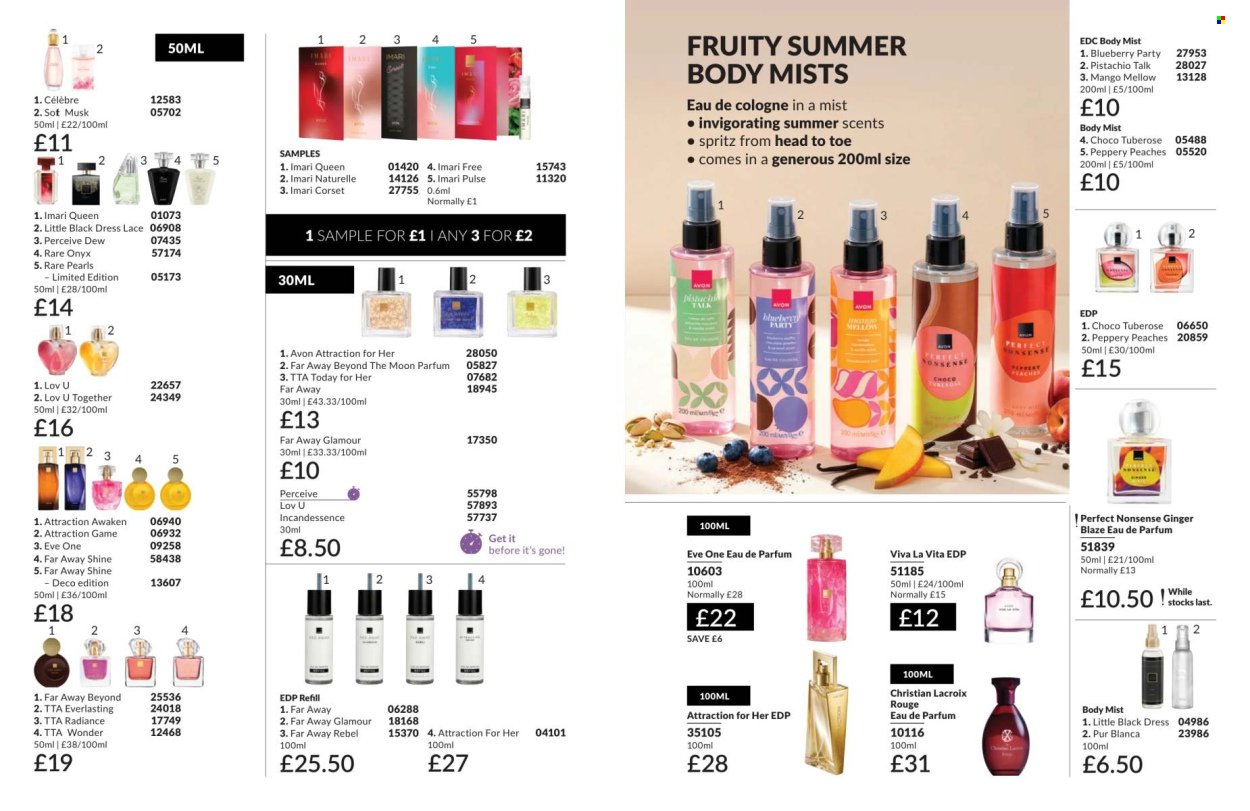 AVON offer - Campaign 8