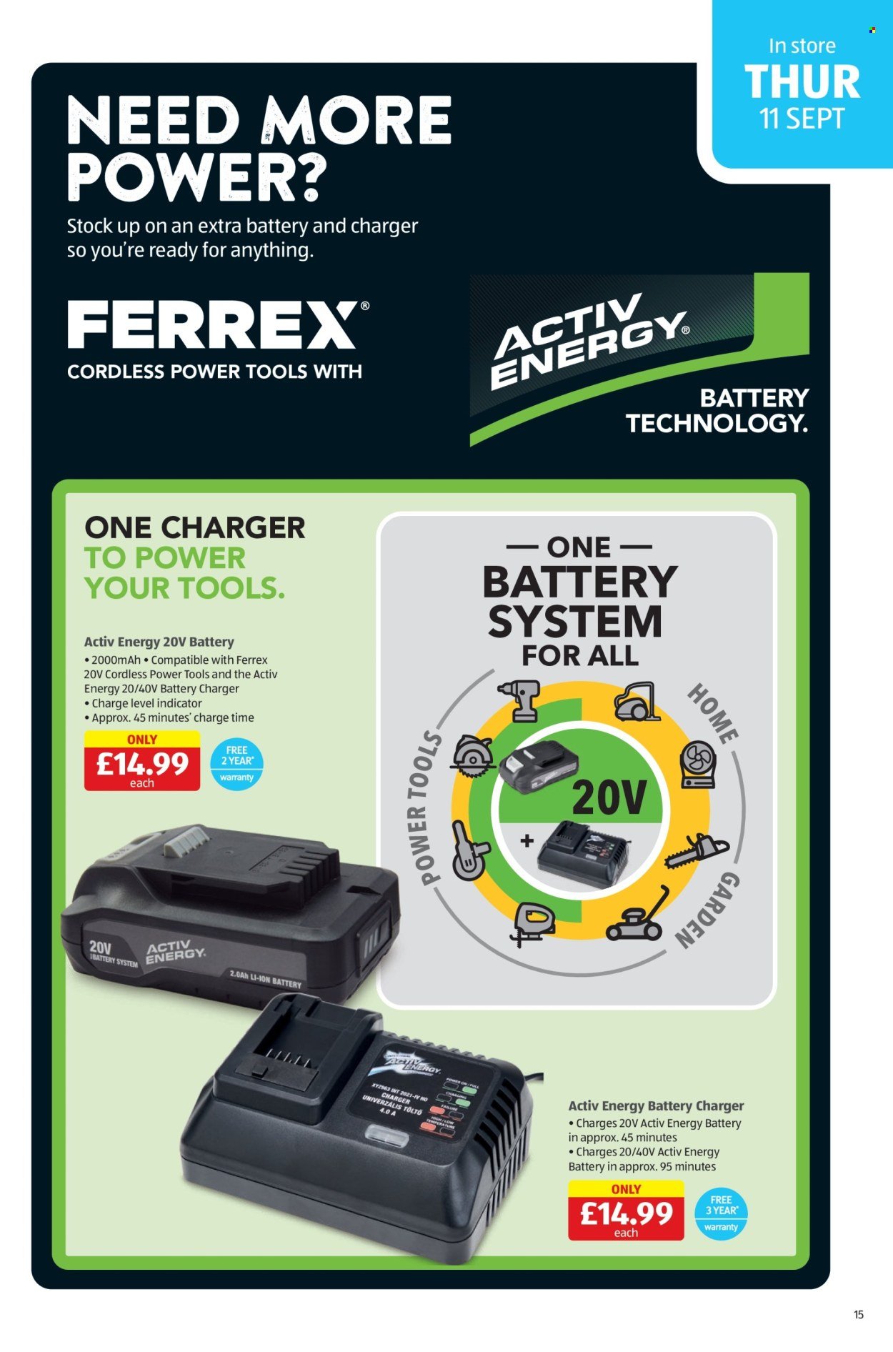 ALDI offer - From 11 Sept 2025 (2025-09-11 - 2025-09-24) | 15