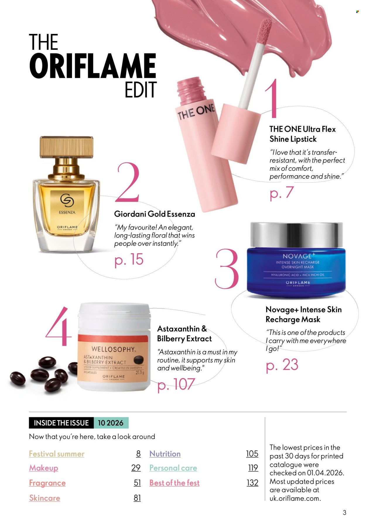 ORIFLAME offer - eCatalogue 10