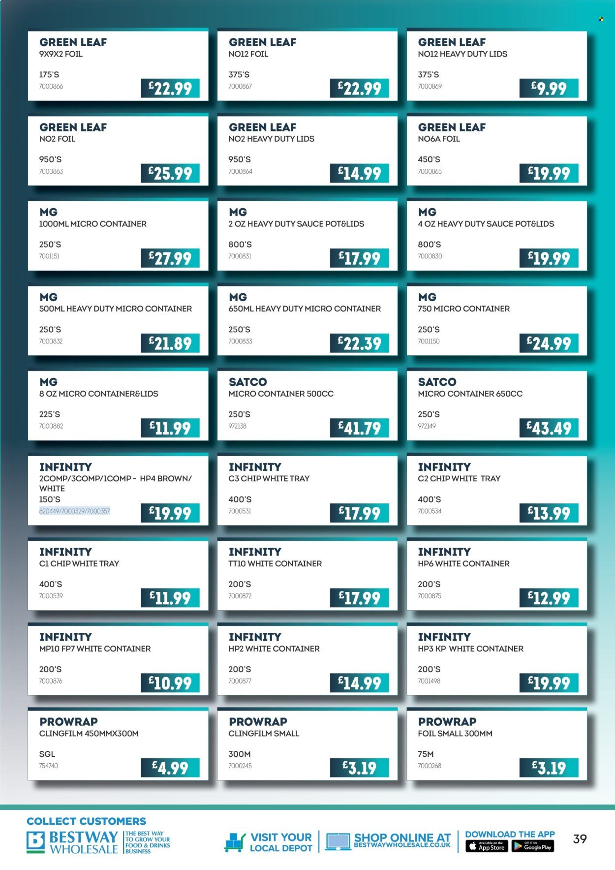 BESTWAY offer - Kitchen Savers