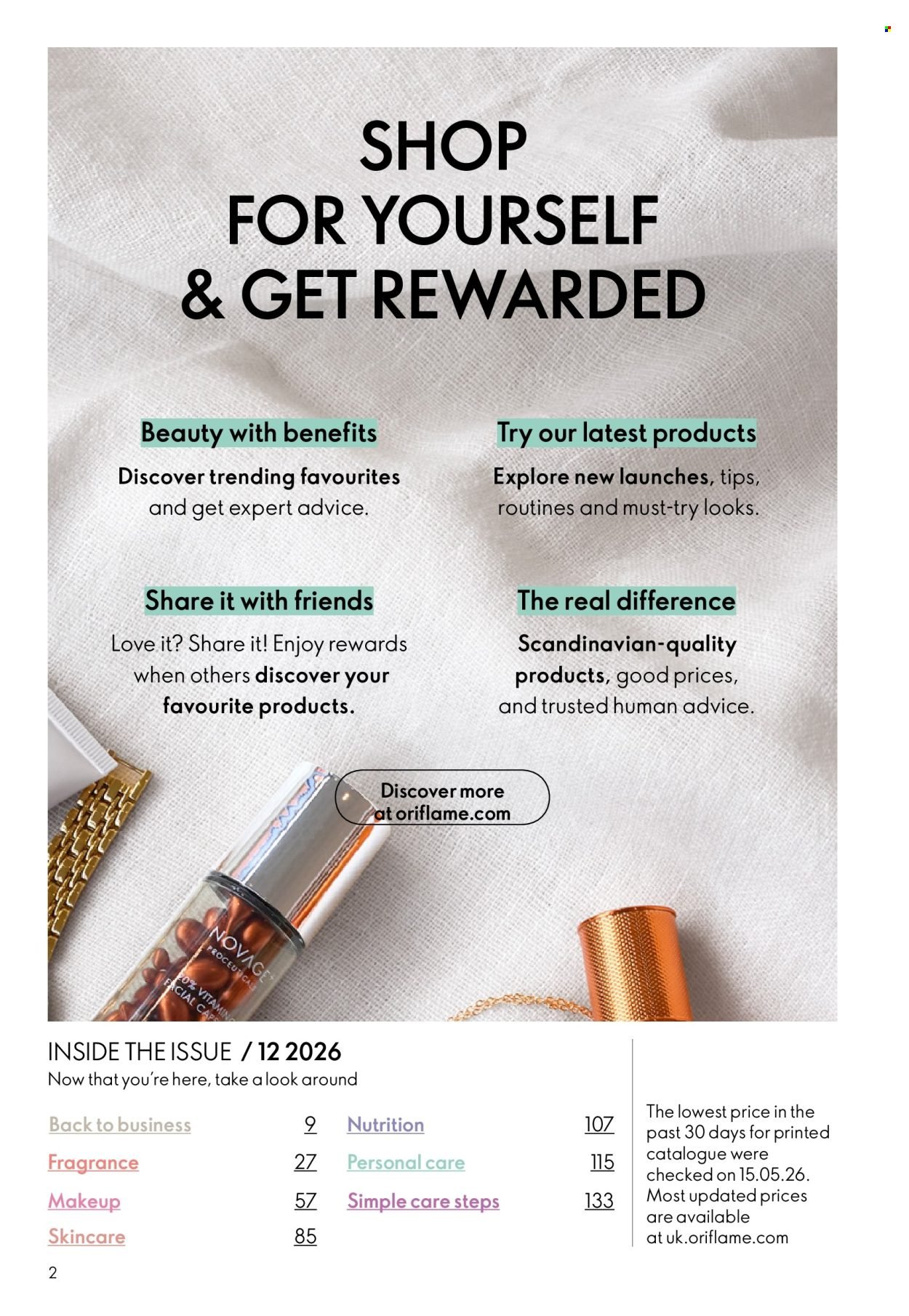ORIFLAME offer - CATALOGUE 12