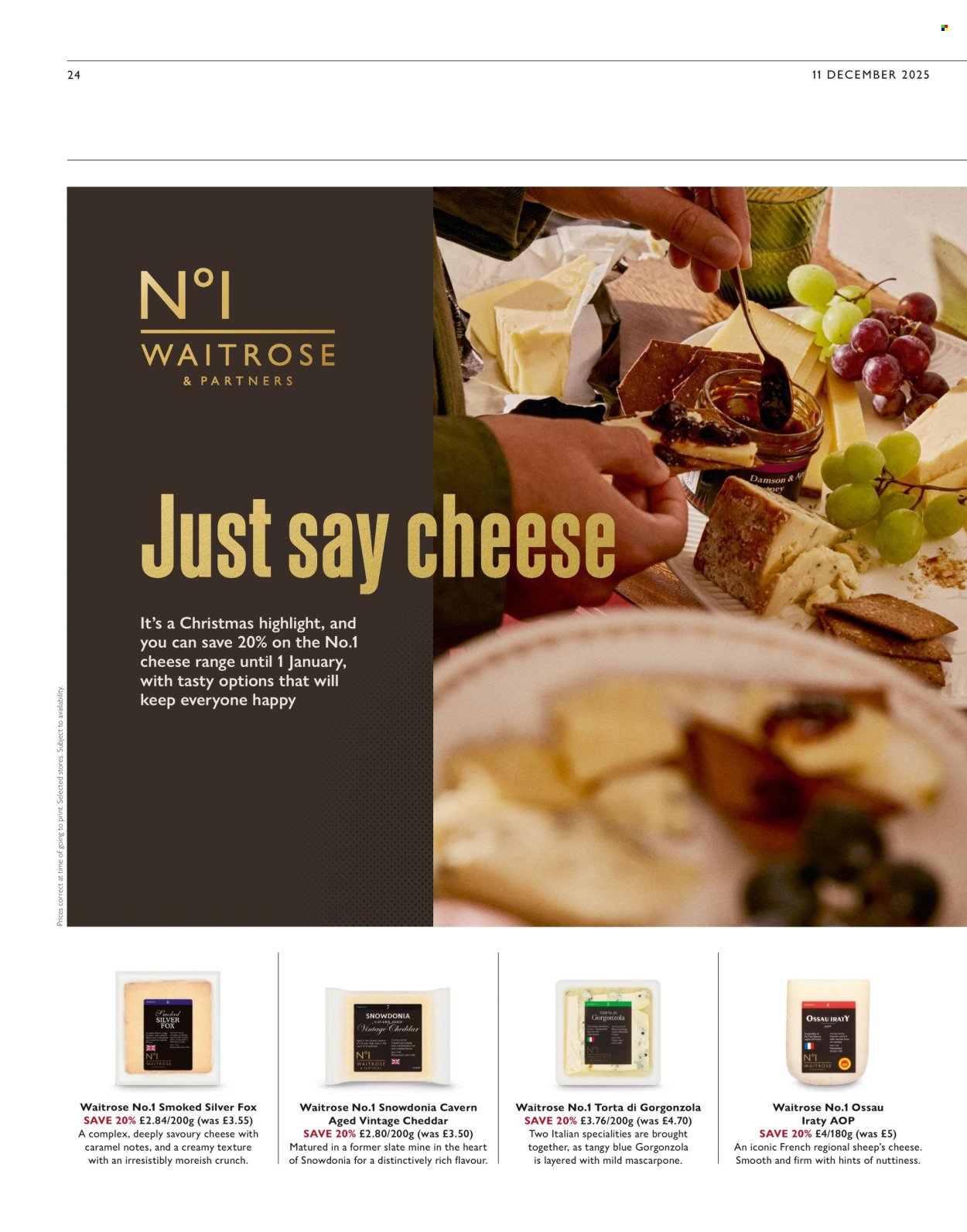 WAITROSE offer - Weekend (2025-12-17) | 24