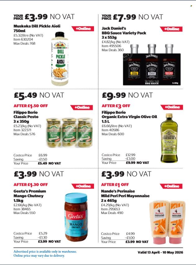 COSTCO offer - From 13 Apr 2026 (2026-04-13 - 2026-05-10) | 13