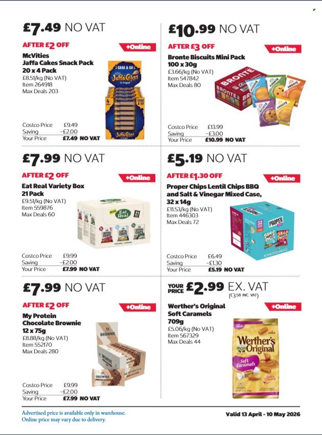 COSTCO offer - From 13 Apr 2026 (2026-04-13 - 2026-05-10) | 15