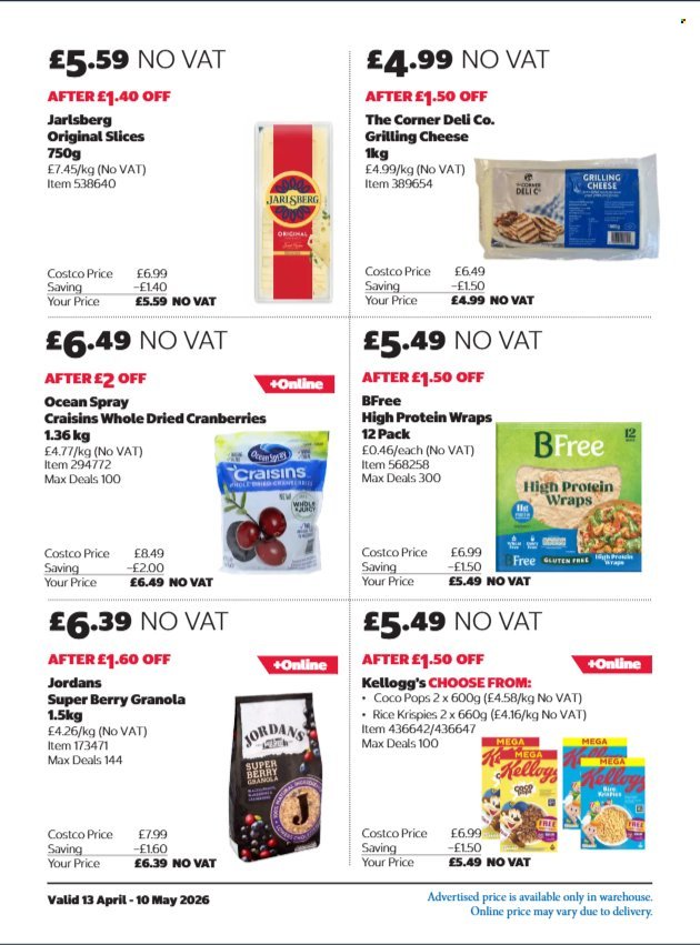 COSTCO offer - From 13 Apr 2026 (2026-04-13 - 2026-05-10) | 16