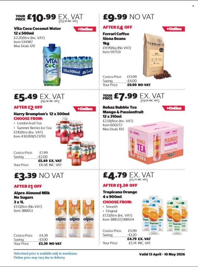 COSTCO offer - From 13 Apr 2026 (2026-04-13 - 2026-05-10) | 17