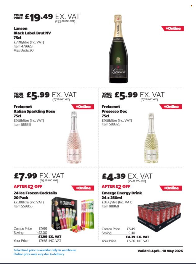 COSTCO offer - From 13 Apr 2026 (2026-04-13 - 2026-05-10) | 21