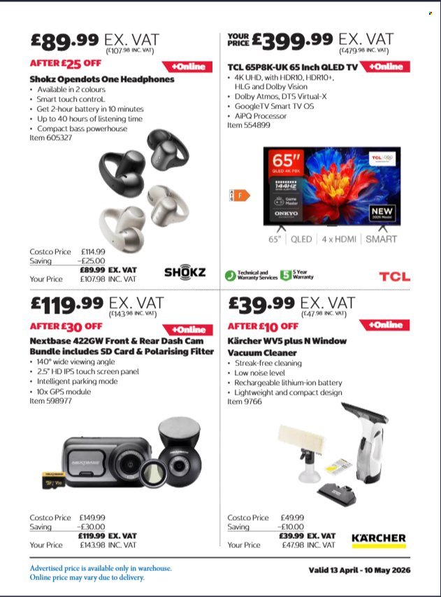 COSTCO offer - From 13 Apr 2026 (2026-04-13 - 2026-05-10) | 5