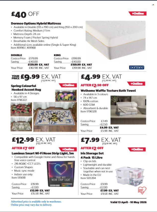COSTCO offer - From 13 Apr 2026 (2026-04-13 - 2026-05-10) | 9