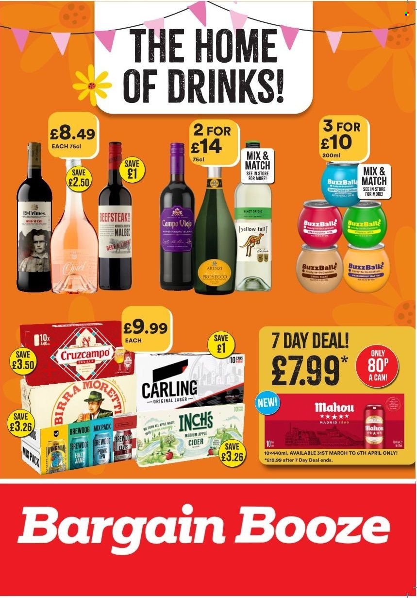 BARGAIN BOOZE offer - From 31 Mar 2026 (2026-03-31 - 2026-04-27) | 1