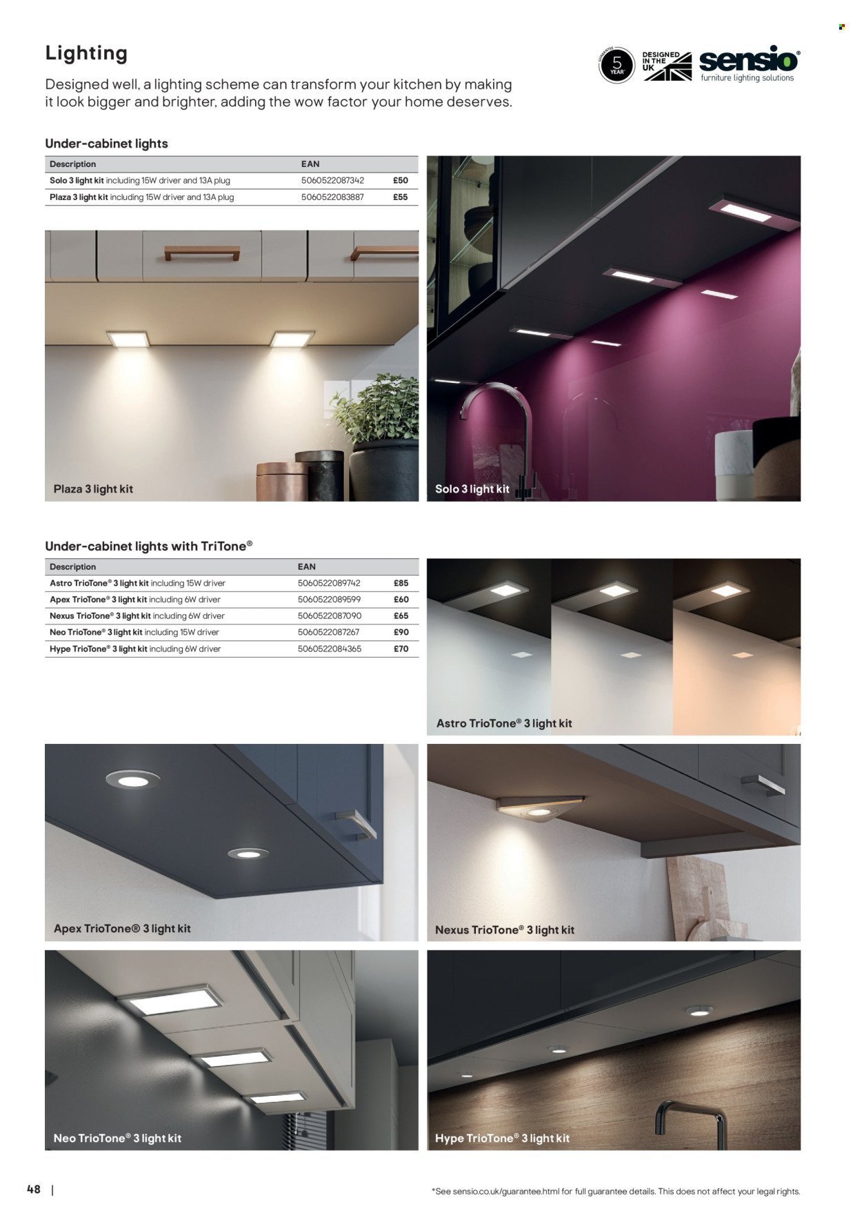 B&Q offer - Kitchens product & cabinetry price list