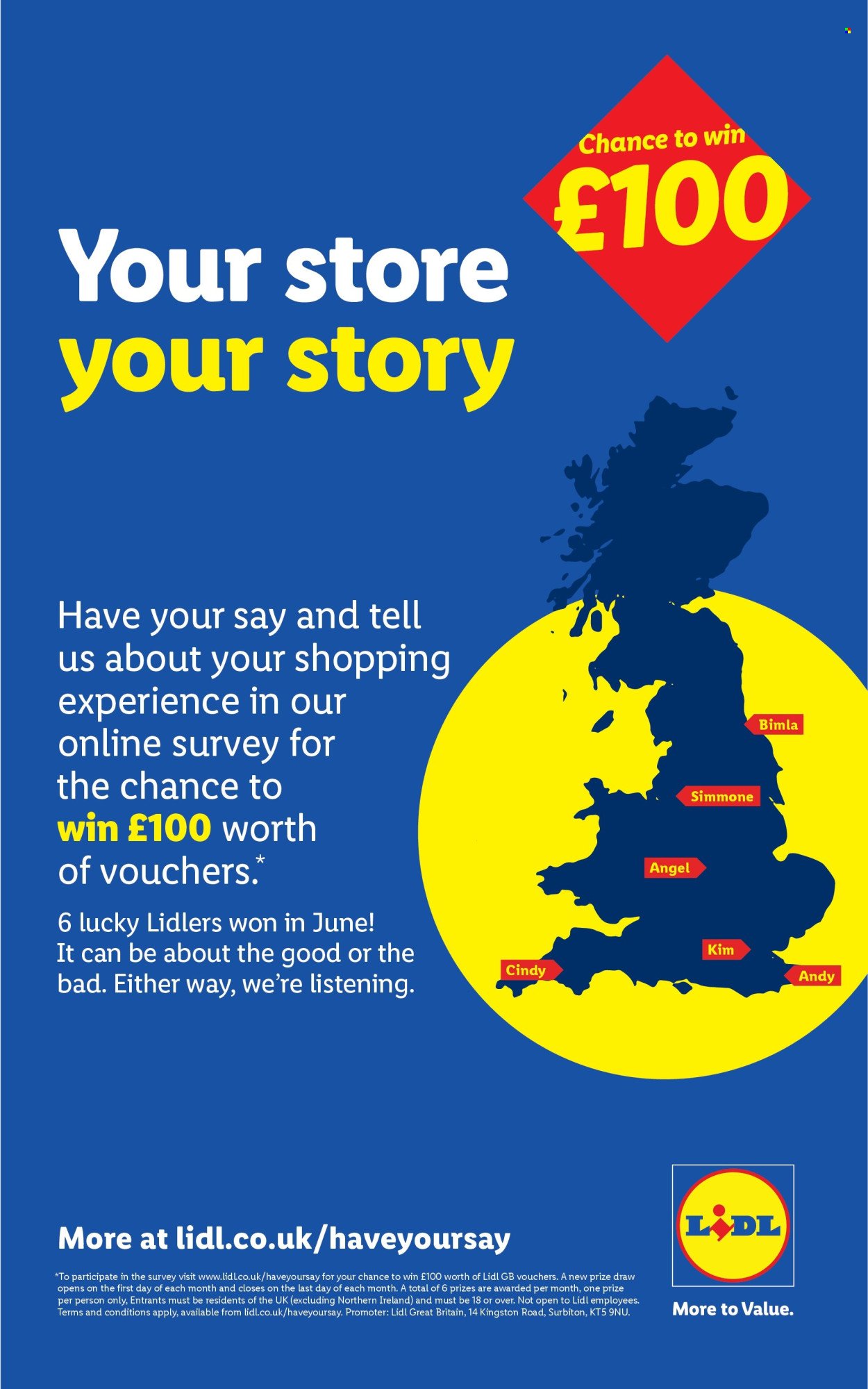 LIDL offer - Local Weekly Leaflet