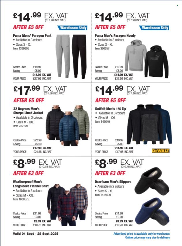 COSTCO offer - From 1 Sept 2025 (2025-09-01 - 2025-09-28) | 12